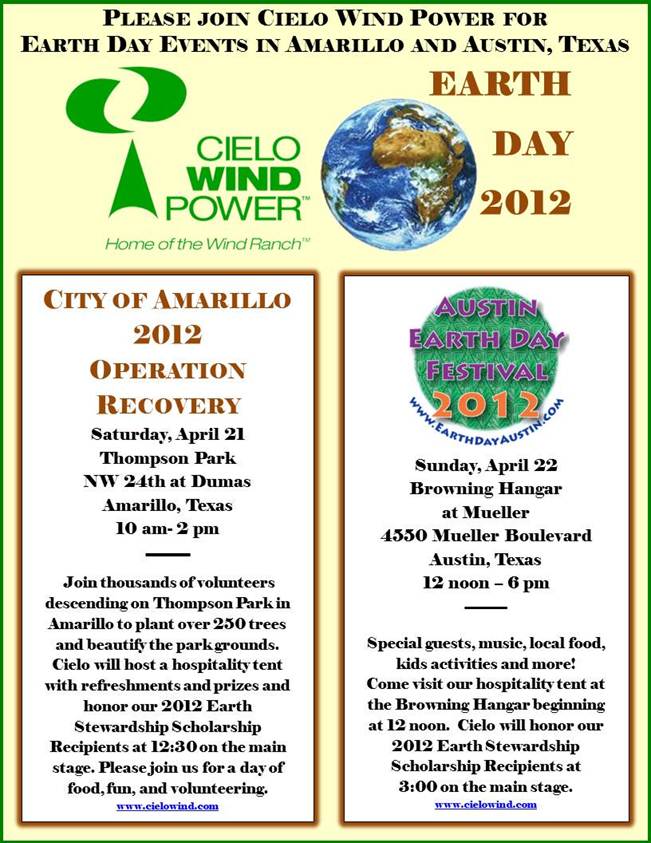 cielo_2012_ed1 Cielo Celebrates Earth Day 2012